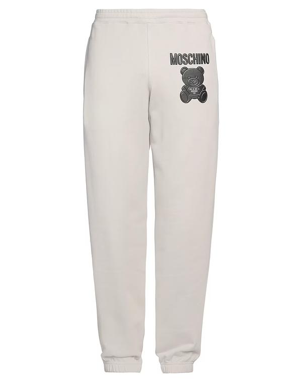 モスキーノ メンズ ボトムス カジュアルパンツ MOSCHINO スウェットパンツ Light Gray グレー
