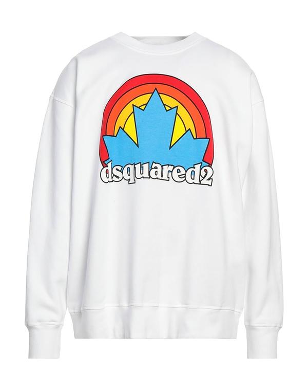 ディースクエアード メンズ アウター パーカー・スウェット DSQUARED2 スウェット White ホワイト