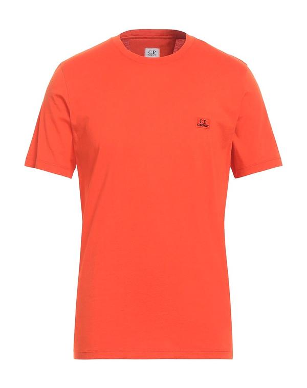 シーピーカンパニー メンズ トップス Tシャツ C.P. COMPANY Ｔシャツ Orange オレンジ