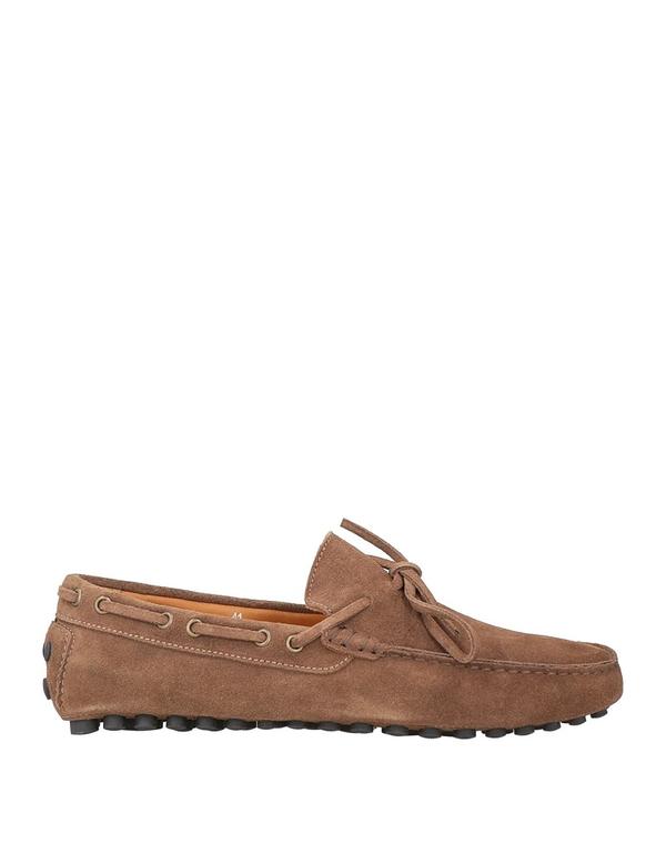 ドンカルズ メンズ シューズ スリッポン・ローファー DOUCAL'S モカシン Chocolate Brown ブラウン
