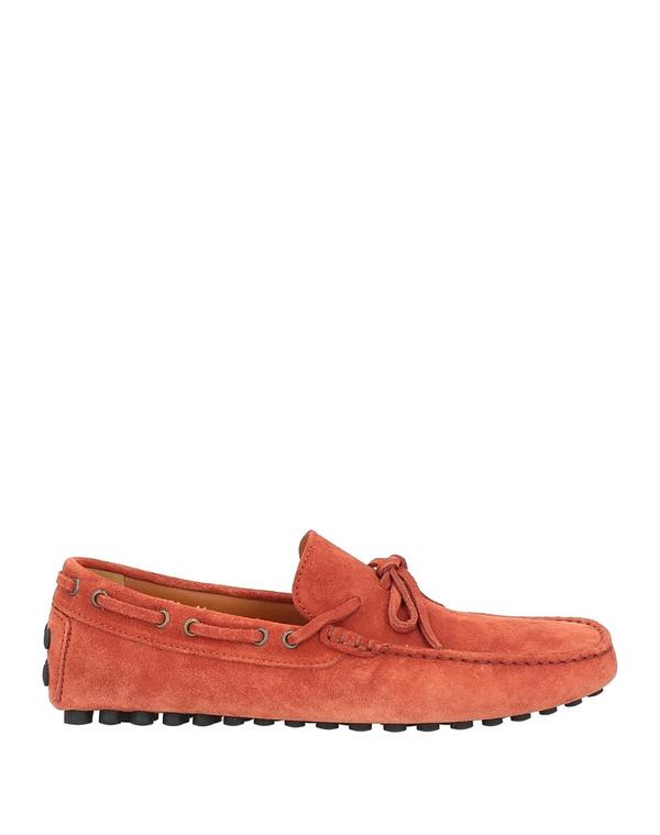 ドンカルズ メンズ シューズ スリッポン・ローファー DOUCAL\u0027S モカシン Reddish Brown 赤銅色