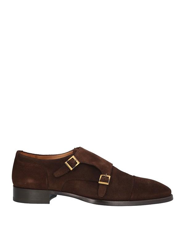 ストール・マンテラッシ メンズ シューズ スリッポン・ローファー SUTOR MANTELLASSI モカシン Dark Brown ブラウン|ReVida 店
