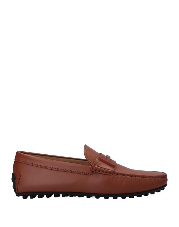 トッズ メンズ シューズ スリッポン・ローファー TOD'S モカシン Brown ブラウン