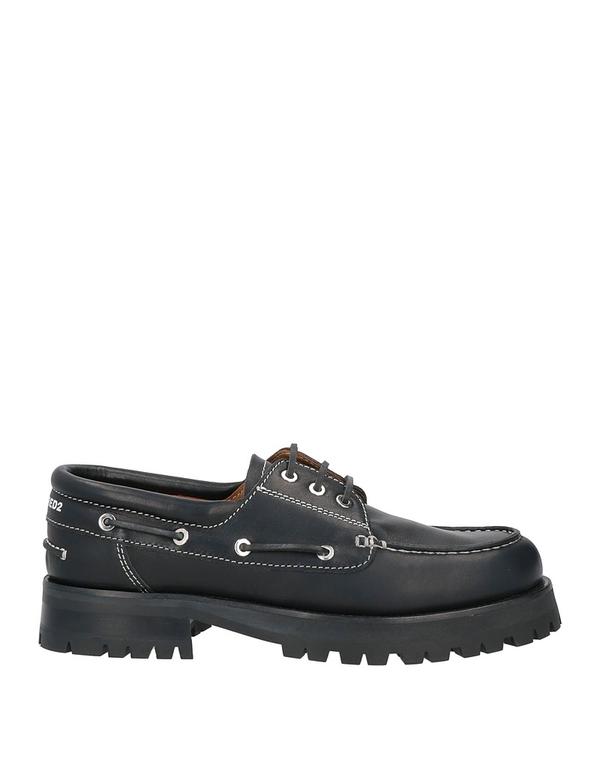 ディースクエアード メンズ シューズ スリッポン・ローファー DSQUARED2 モカシン Black ブラック