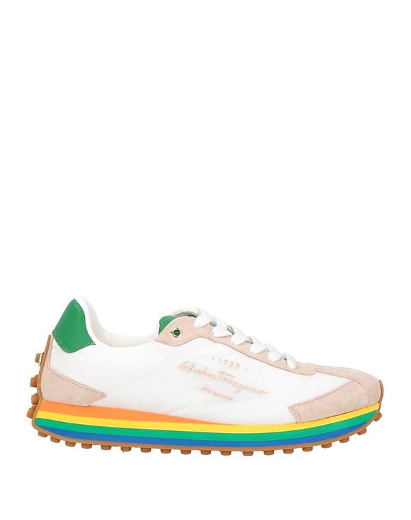 フェラガモ メンズ シューズ スニーカー FERRAGAMO スニーカー Beige ベージュ|ReVida 店