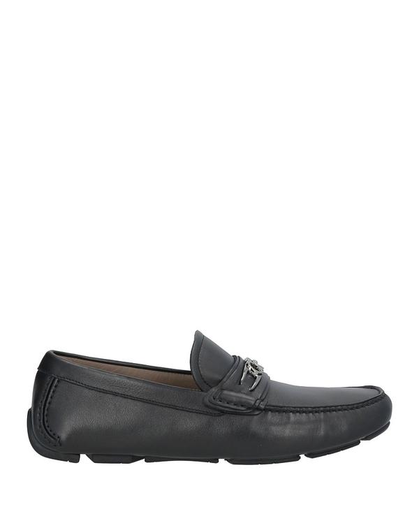 フェラガモ メンズ シューズ スリッポン・ローファー FERRAGAMO モカシン Black ブラック
