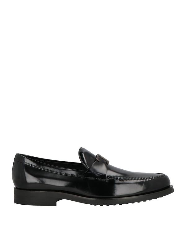 トッズ メンズ シューズ スリッポン・ローファー TOD'S モカシン Black ブラック