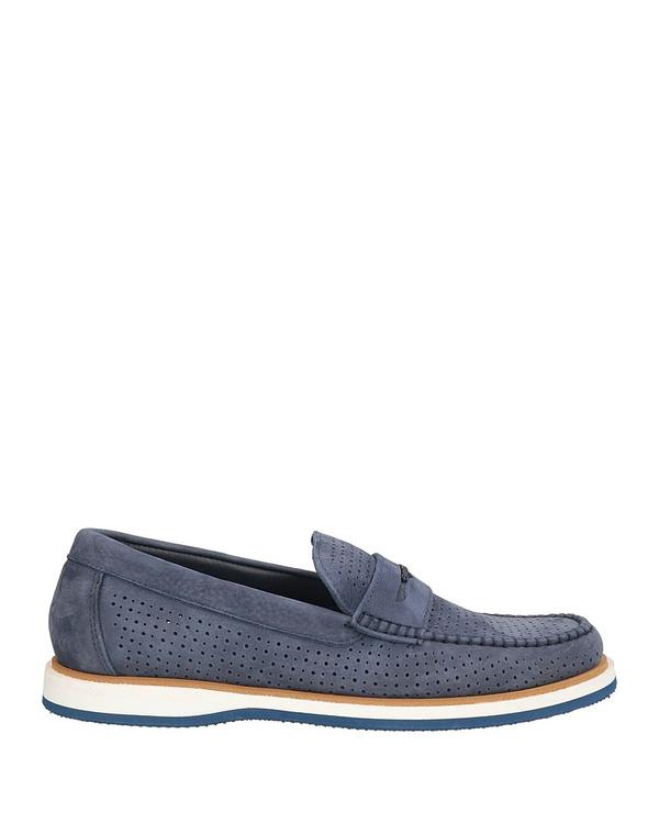 ボールディーニ メンズ シューズ スリッポン・ローファー BALDININI モカシン Navy ネイビー｜ReVida 店