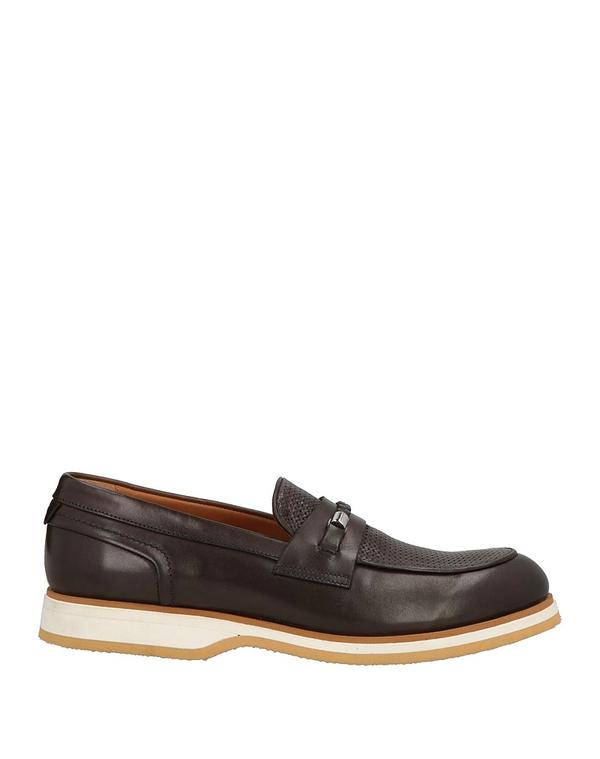 ボールディーニ メンズ シューズ スリッポン・ローファー BALDININI モカシン Dark Brown 赤銅色