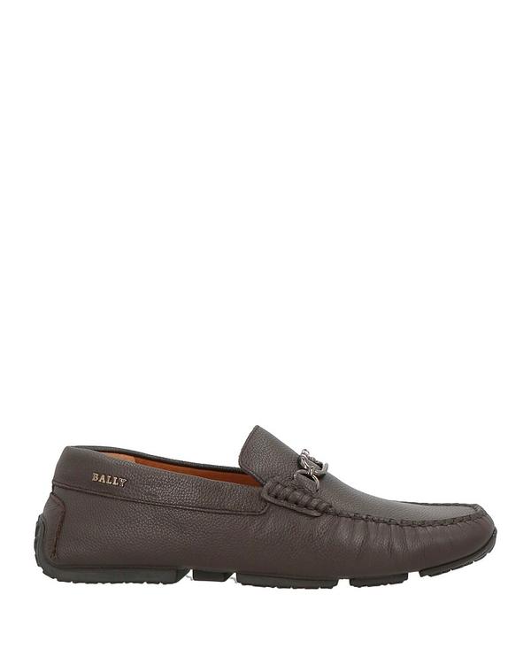 バリー メンズ シューズ スリッポン・ローファー BALLY モカシン Dark Brown 赤銅色 ローファー-靴-メンズ靴