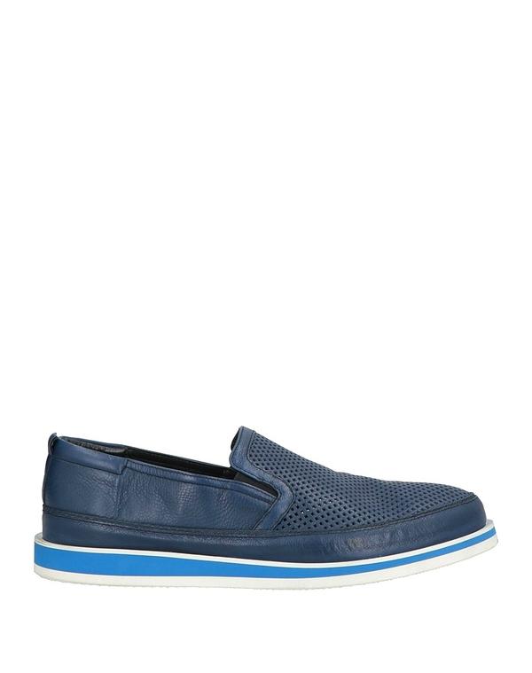 ボールディーニ メンズ シューズ スリッポン・ローファー BALDININI モカシン Navy ネイビー