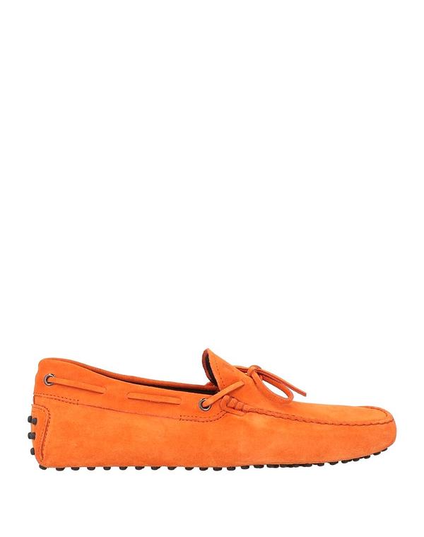 トッズ メンズ シューズ スリッポン・ローファー TOD\u0027S モカシン Orange オレンジ色