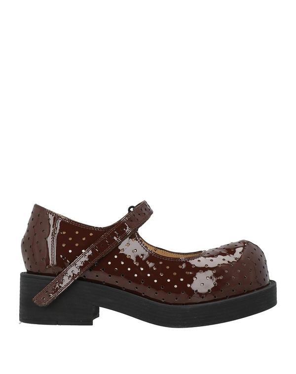 マルタンマルジェラ メンズ シューズ スリッポン・ローファー MM6 MAISON MARGIELA モカシン Dark Brown 赤銅色