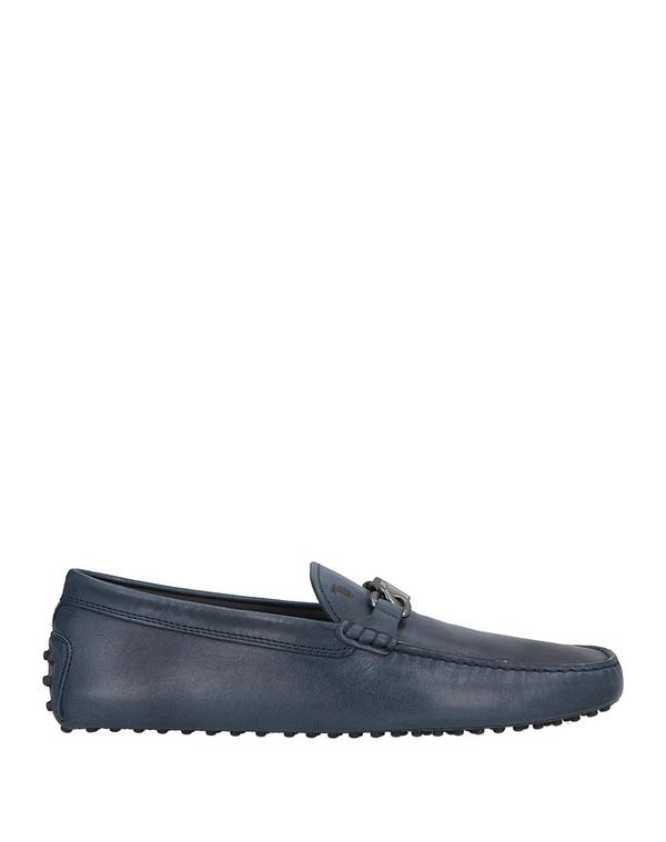 トッズ メンズ シューズ スリッポン・ローファー TOD'S モカシン Navy ネイビー