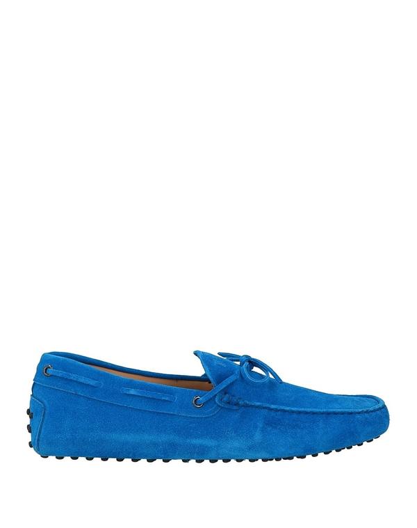 トッズ メンズ シューズ スリッポン・ローファー TOD'S モカシン Azure Blue ブルー
