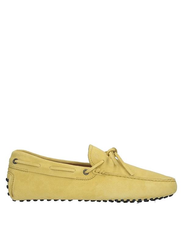 トッズ メンズ シューズ スリッポン・ローファー TOD'S モカシン Pastel Yellow イエロー｜ReVida 店
