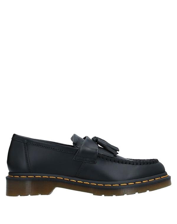 ドクターマーチン メンズ シューズ スリッポン・ローファー DR. MARTENS モカシン Black ブラック｜ReVida 店