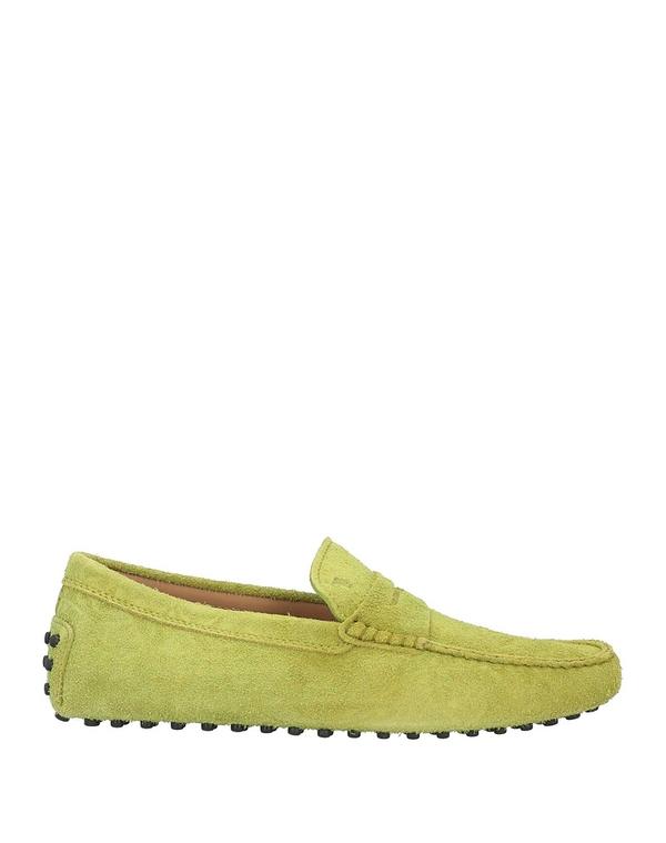 トッズ メンズ シューズ スリッポン・ローファー TOD'S モカシン Light Green グリーン