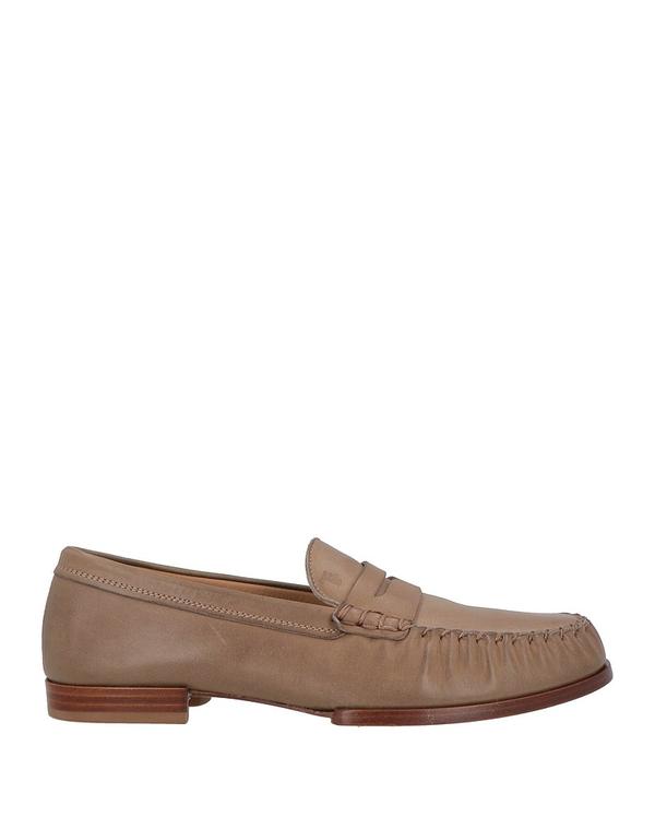 トッズ メンズ シューズ スリッポン・ローファー TOD'S モカシン Khaki カーキ｜ReVida 店