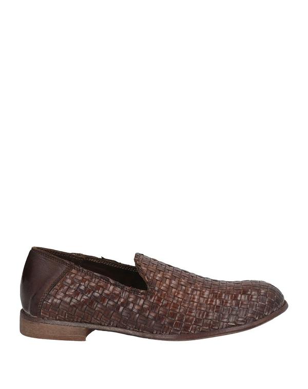 モマ メンズ シューズ スリッポン・ローファー MOMA モカシン Dark Brown ブラウン