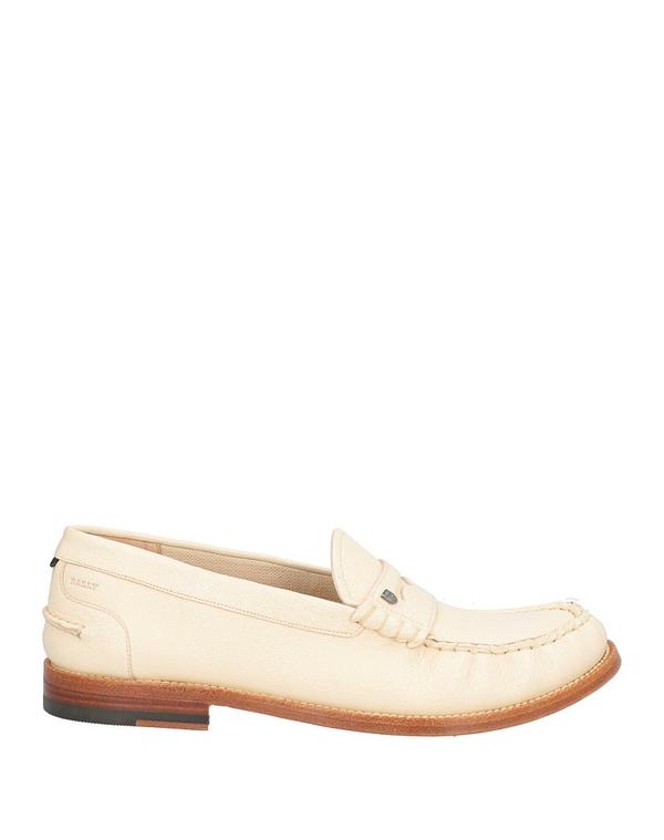 バリー メンズ シューズ スリッポン・ローファー BALLY モカシン Ivory アイボリー