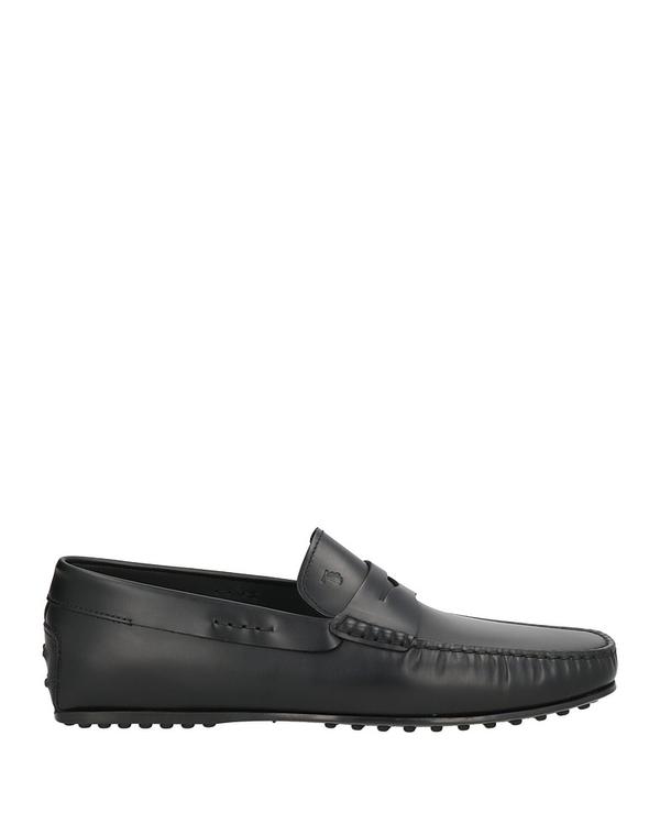 トッズ メンズ シューズ スリッポン・ローファー TOD'S モカシン Black ブラック