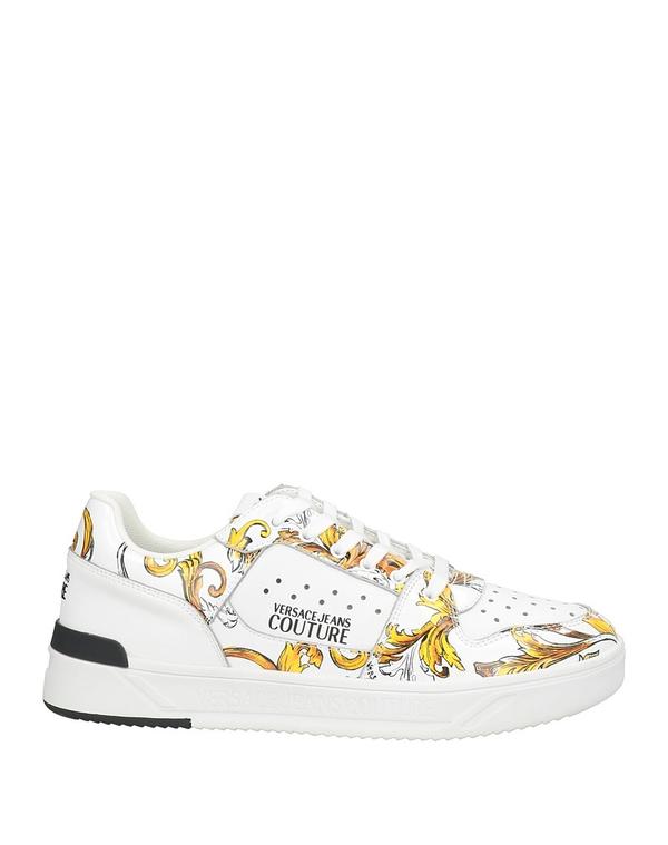 ヴェルサーチ メンズ シューズ スニーカー VERSACE JEANS COUTURE スニーカー White ホワイト