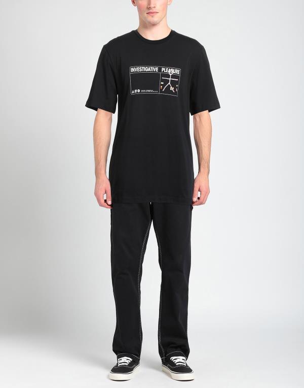 紺×赤 OAMC オーエーエムシー Tシャツ トップス メンズ T-shirts Black