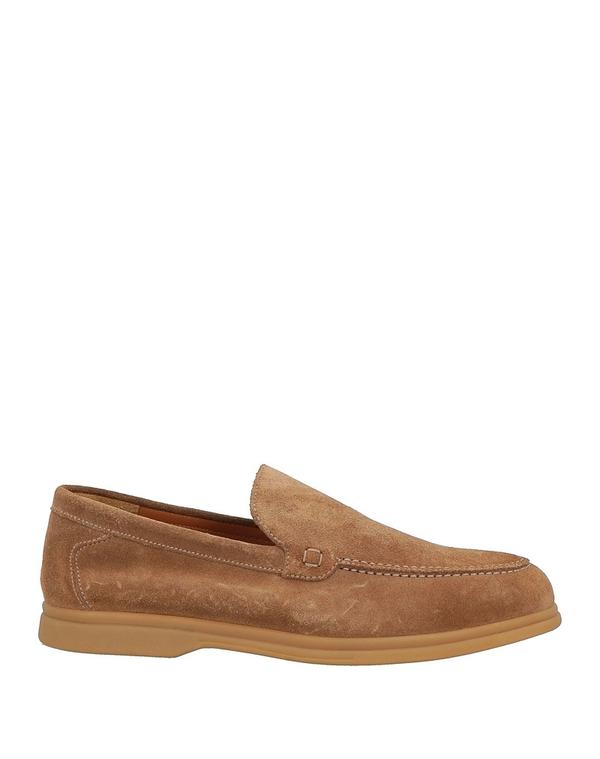 ドンカルズ メンズ シューズ スリッポン・ローファー DOUCAL\u0027S モカシン Camel 駱駝