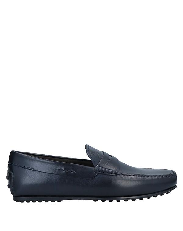 トッズ メンズ シューズ スリッポン・ローファー TOD'S モカシン Midnight Blue ブルー