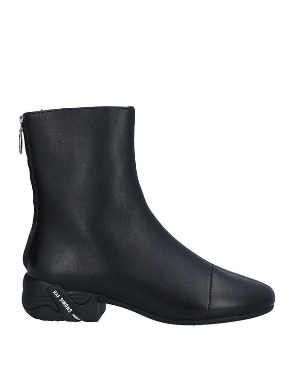 ラフ・シモンズ メンズ シューズ ブーツ・レインブーツ RAF SIMONS 遊撃手ブーツ Black 黒いこと