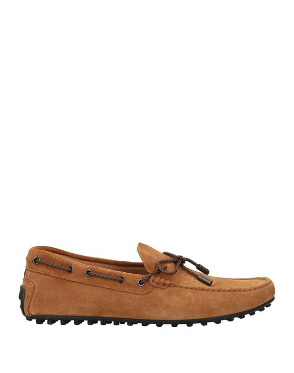 トッズ メンズ シューズ スリッポン・ローファー TOD'S モカシン Camel キャメル