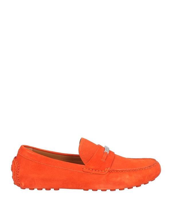 フェラガモ メンズ シューズ スリッポン・ローファー FERRAGAMO モカシン Orange オレンジ｜ReVida 店