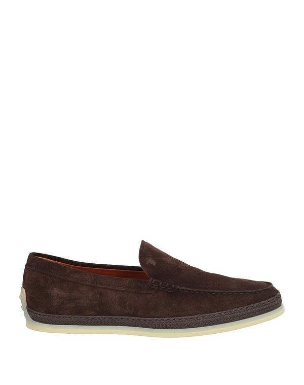 トッズ メンズ シューズ スリッポン・ローファー TOD'S モカシン Dark Brown ブラウン