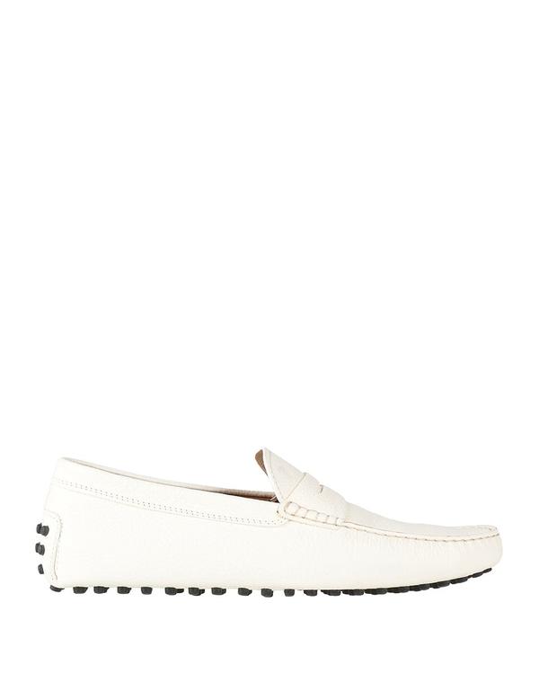 トッズ メンズ シューズ スリッポン・ローファー TOD\u0027S モカシン White 白いこと 靴-メンズ靴-ローファー