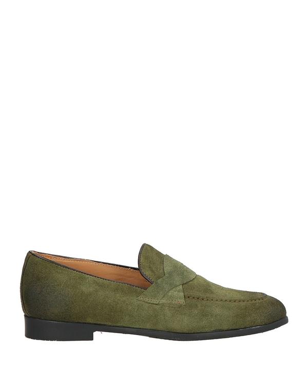 ダニエレ アレッサンドリー二 メンズ シューズ スリッポン・ローファー DANIELE ALESSANDRINI HOMME モカシン Military Green グリーン
