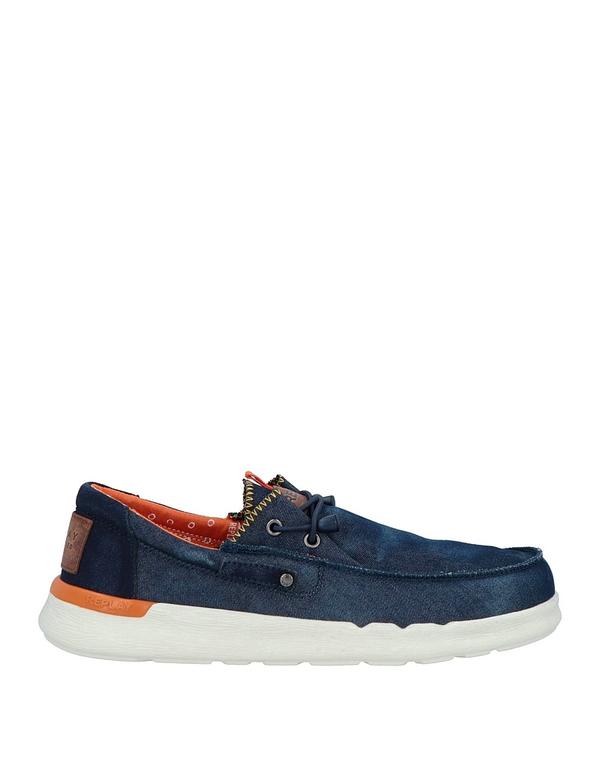 リプレイ メンズ シューズ スリッポン・ローファー REPLAY モカシン Blue ブルー 23,980円