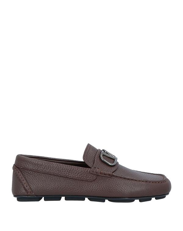 ヴァレンティノ メンズ シューズ スリッポン・ローファー VALENTINO GARAVANI モカシン Chocolate Brown 赤銅色