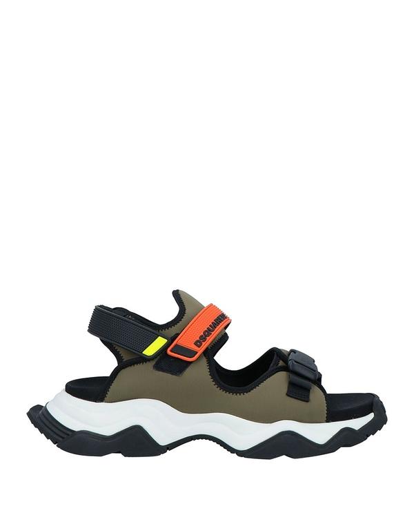 ディースクエアード メンズ シューズ サンダル DSQUARED2 サンダル Military Green グリーン｜ReVida 店