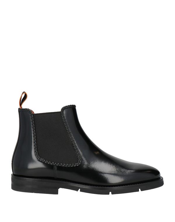 サントーニ メンズ シューズ ブーツ・レインブーツ SANTONI 遊撃手ブーツ Black 黒いこと