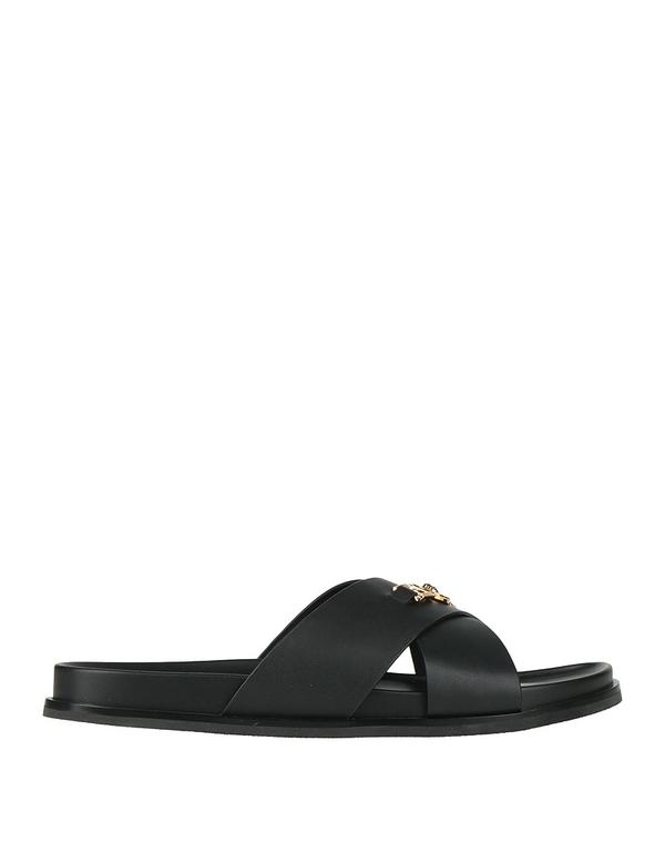 ヴェルサーチ メンズ シューズ サンダル VERSACE サンダル Black 黒いこと