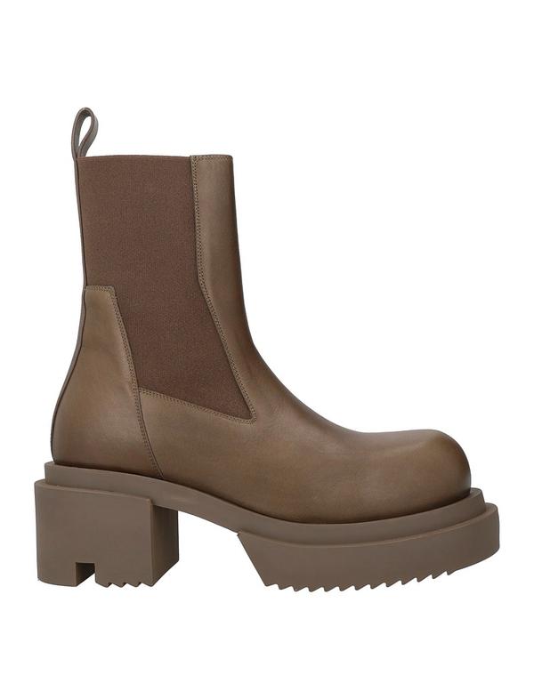 リックオウエンス メンズ シューズ ブーツ・レインブーツ RICK OWENS ショートブーツ Khaki カーキ