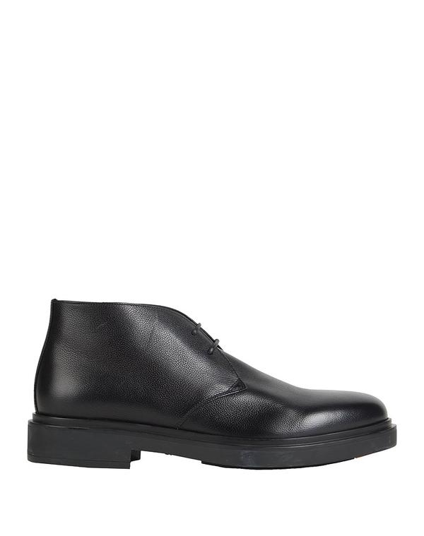 サントーニ メンズ シューズ ブーツ・レインブーツ SANTONI ショートブーツ Black ブラック｜ReVida 店