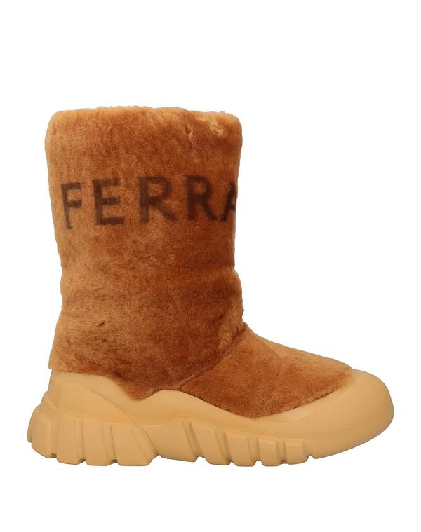 フェラガモ メンズ シューズ ブーツ・レインブーツ FERRAGAMO 遊撃手ブーツ Camel 駱駝