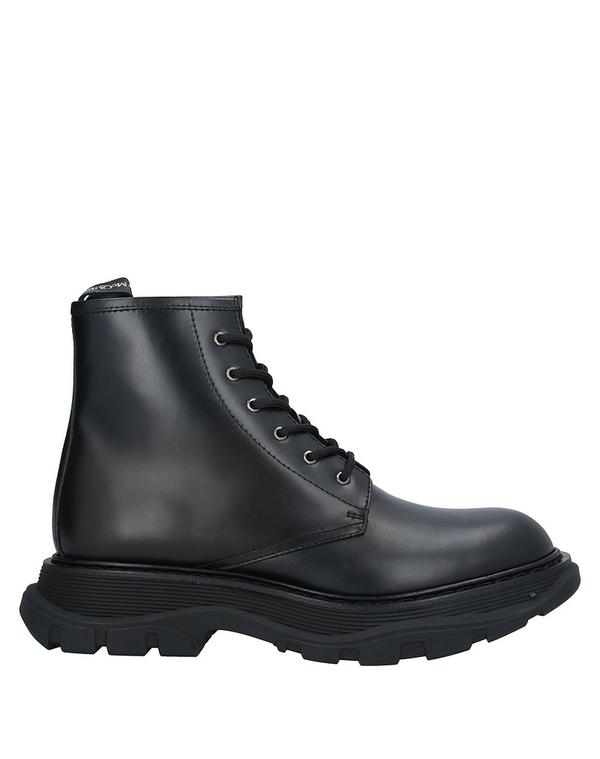 マックイーン メンズ シューズ ブーツ・レインブーツ MCQUEEN ショートブーツ Black ブラック|ReVida 店
