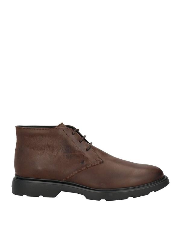 ホー鵞鳥 メンズ シューズ ブーツ・レインブーツ HOGAN 遊撃手ブーツ Brown 赤銅色