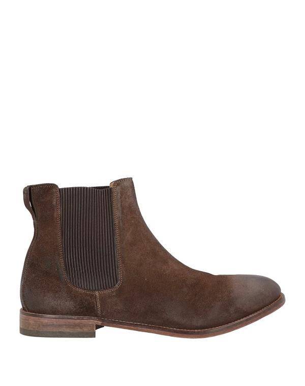 モマ メンズ シューズ ブーツ・レインブーツ MOMA ショートブーツ Dark Brown ブラウン|ReVida 店