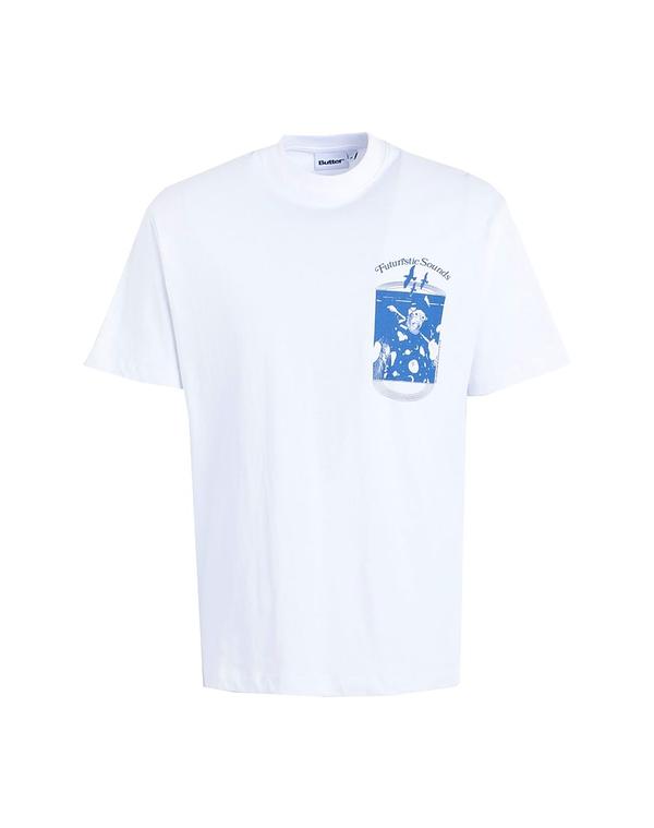 バターグッズ メンズ トップス Tシャツ BUTTER GOODS Tシャツ White ホワイト