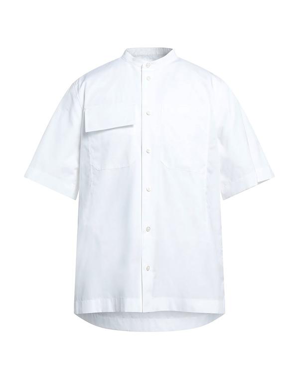 ジル・サンダー メンズ トップス シャツ JIL SANDER 無地シャツ White ホワイト