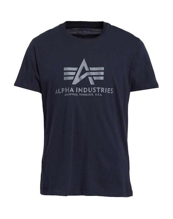 アルファインダストリーズ メンズ トップス Tシャツ ALPHA INDUSTRIES Ｔシャツ Midnight Blue ブルー